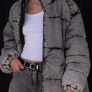 LDND Gray Puffer Jacket